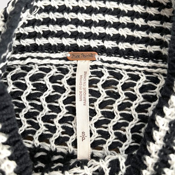 Free People Women's Snow Day Tunic Top Balloon Sleeve Knit Thermal Shirt Size S - Picture 13 of 16